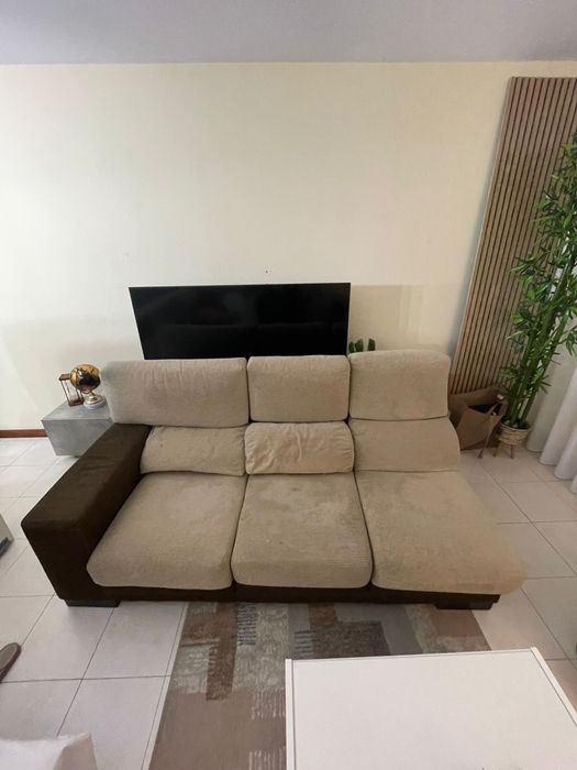 Sofá 3 lugares reclinavel