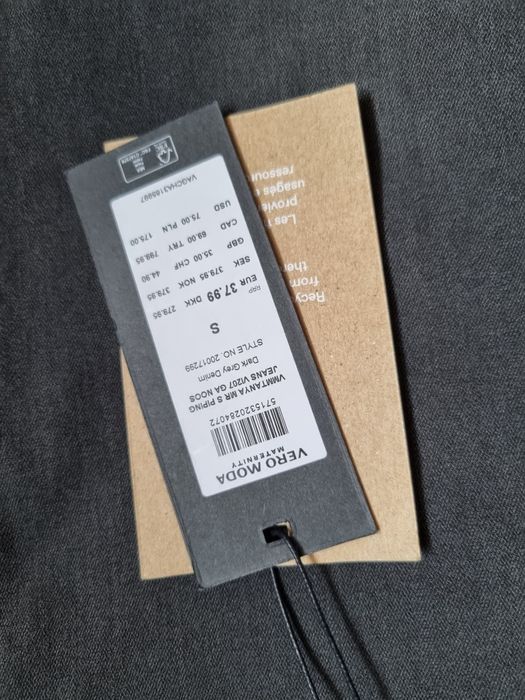 Spodnie ciążowe Vera Moda S 36 nowe