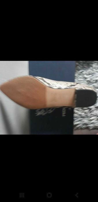 Nowe buty ze skóry naturalnej ręcznie robione r.39