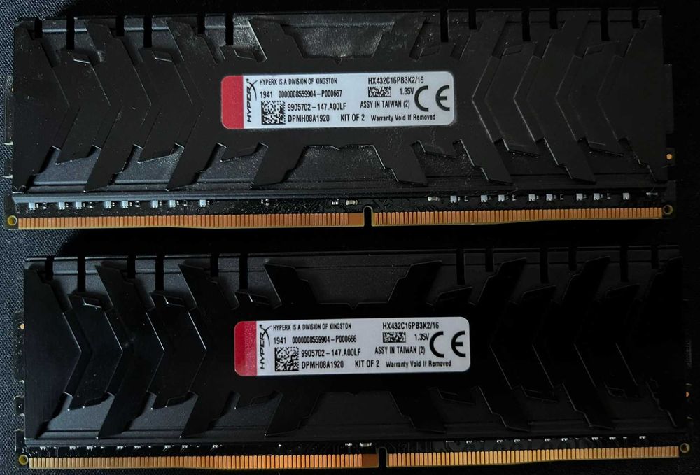 Memoria RAM 2x16