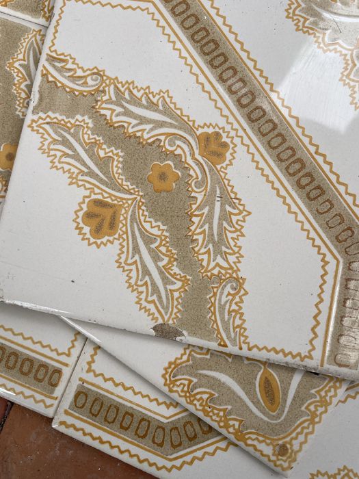 Azulejo vintage anos 70