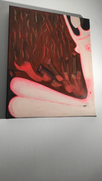 Akt abstrakcyjny ,kobiecy nowoczesny