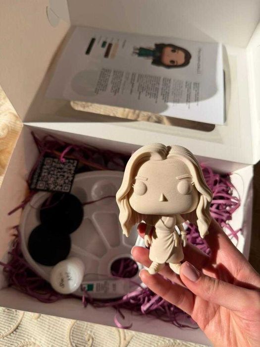 Фігурка по фото | Персональна 3D-фігурка по фото в стилі Фанко (Funko) | Ідея подарунка