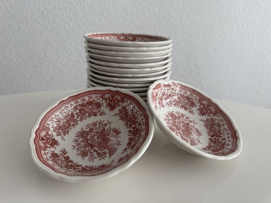 Miseczki Villeroy Boch Fasan czerwone