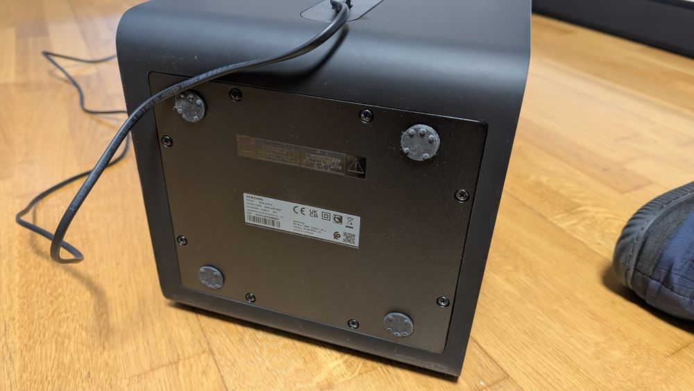 Barra de som Samsung com subwoofer