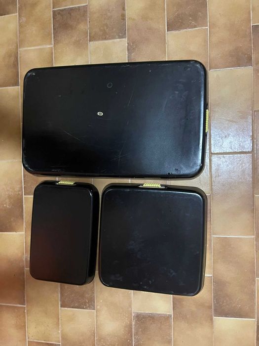 Conjunto de tabuleiros vintage