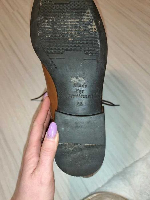 Eleganckie derby PRIME JACK rozm. 42 firmy Kubenz skórzane