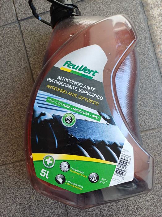 Líquido anticongelante 2x5Litros FEUVERT