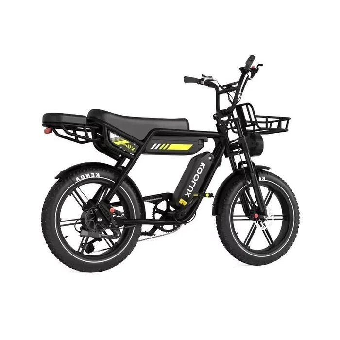 NOVA - Bicicleta eletrica Koolux X9 Bateria dupla 750w