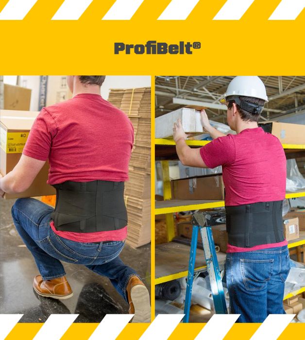 Пояс для попереку. Корсет для спини. Ортопедичний пояс. Profibelt 20/4