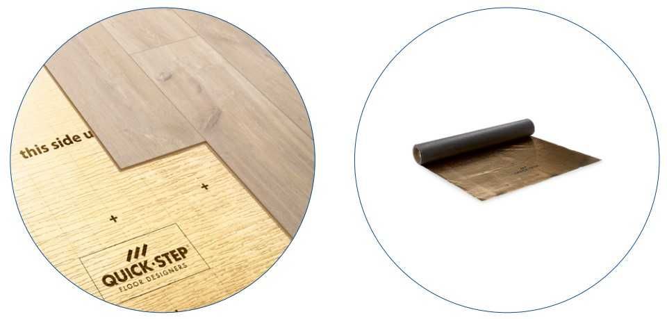 podkład mata kwarcowa 2mm quickstep SilentWalk na ogrzewanie podłogowe