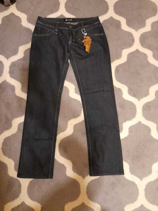 Czarne spodnie damskie R.Marks Rozmiar 32