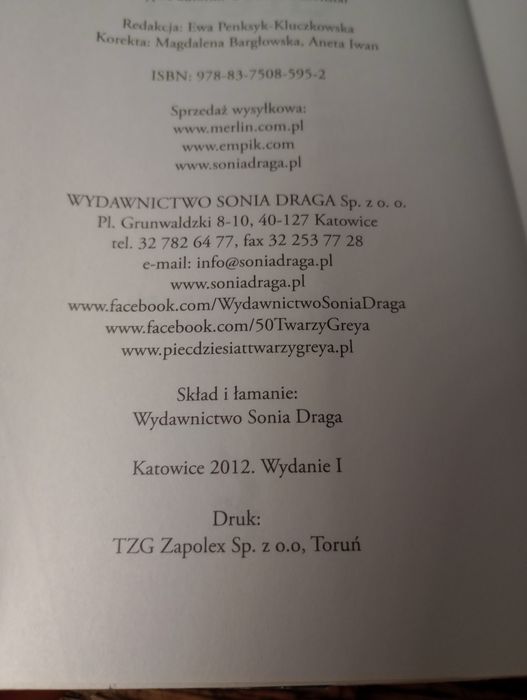 Ciemniejsza strona Greya. E. L. James