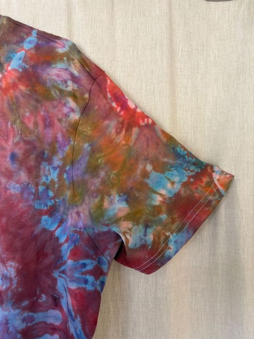 Koszulka tiedye psychodelic farbowana