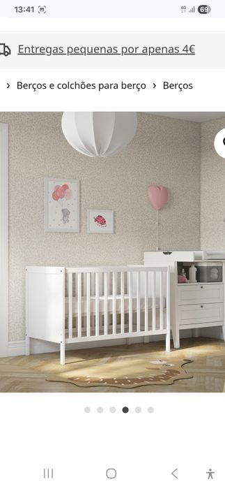 Sundvik berço/cama bebé