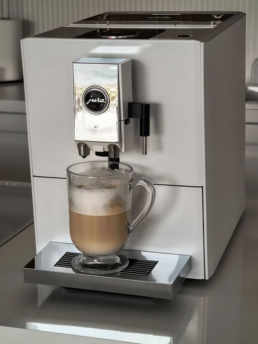 Ekspres Jura A7 Piano White / biała / po Serwisie / Gwarancja
