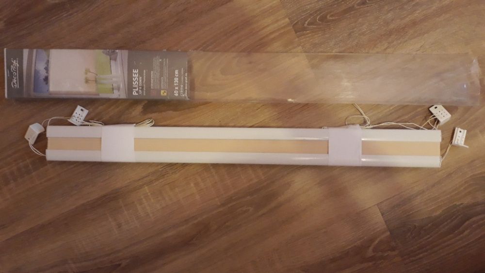 DecoProfi plissee creme 60x130 roleta bezinwazyjna