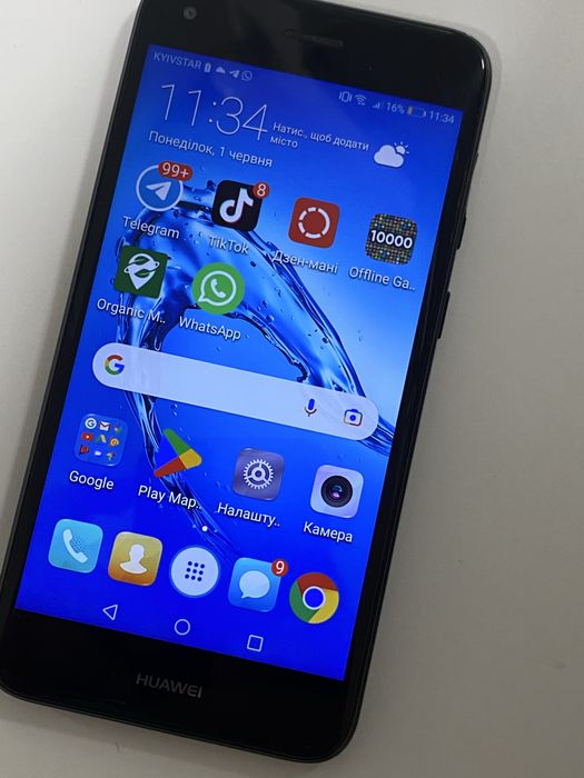 Смартфон Huawei p9 lite. Телефон сенсорний Хуавей