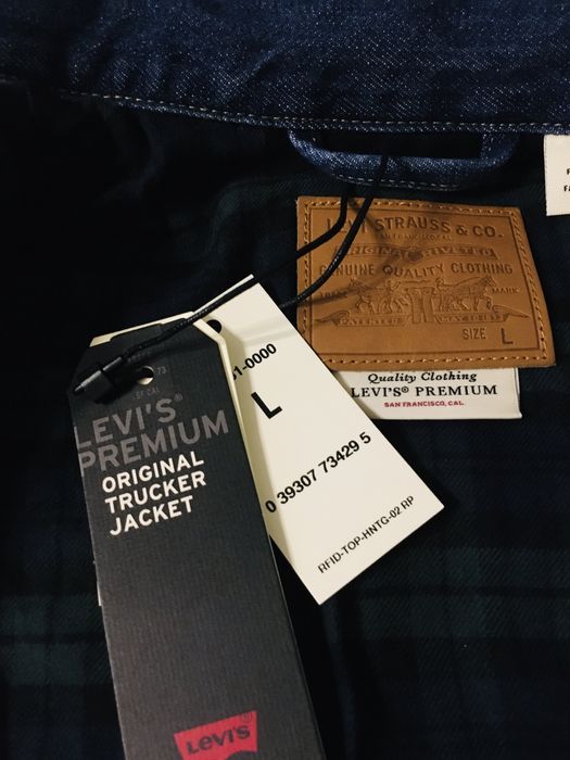 Новый Levi’s Premium оригинал! Пиджак джинсовый бомбер куртка парка