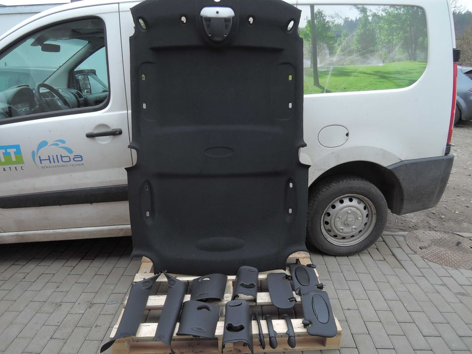 Mini Cooper S R56  Podsufitka  Czarna Kompletna Słupki