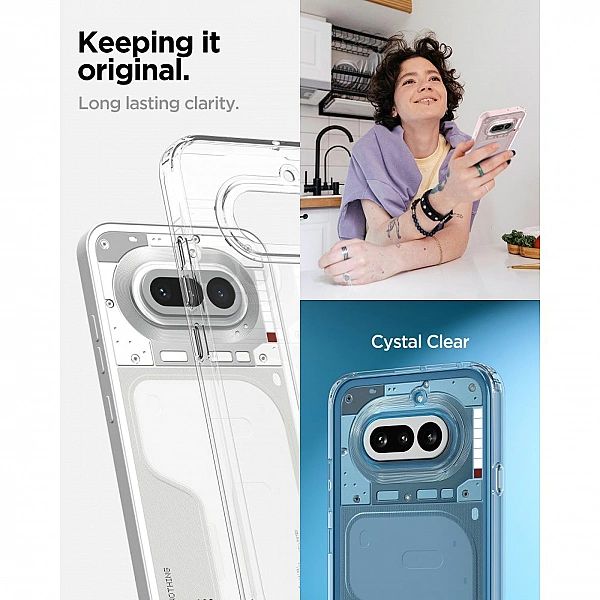Spigen Ultra Hybrid Nothing Phone 4A Crystal Clear