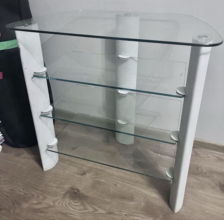 Szklany stolik/regał/półka