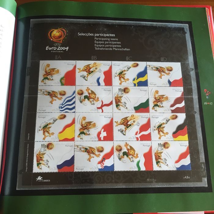 Portugal em selos 2004