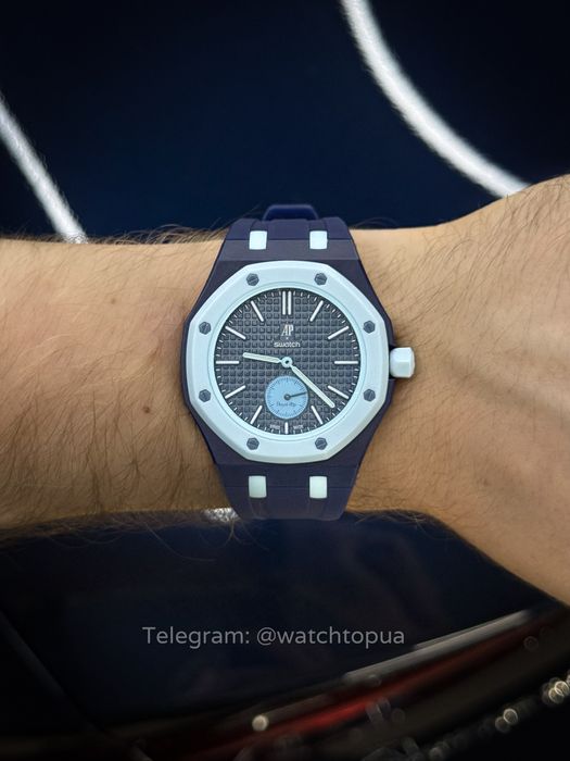 Механічний годинник Audemars Piguet × Swatch Royal Pop Lan Ba