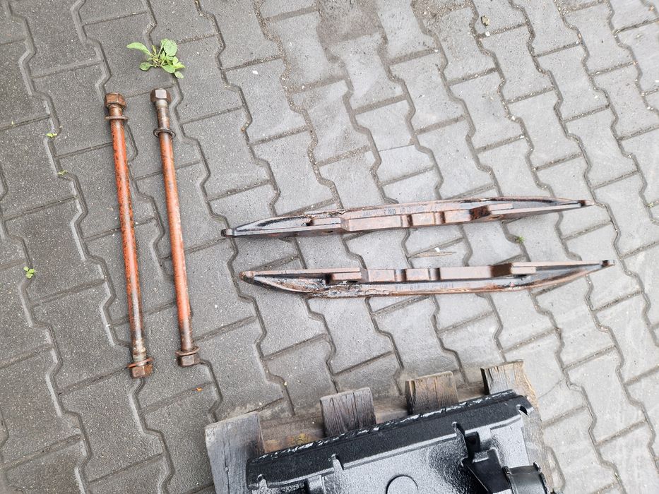 Części zagęszczarka Bomag BPR 50/52D-3 płozy boczne