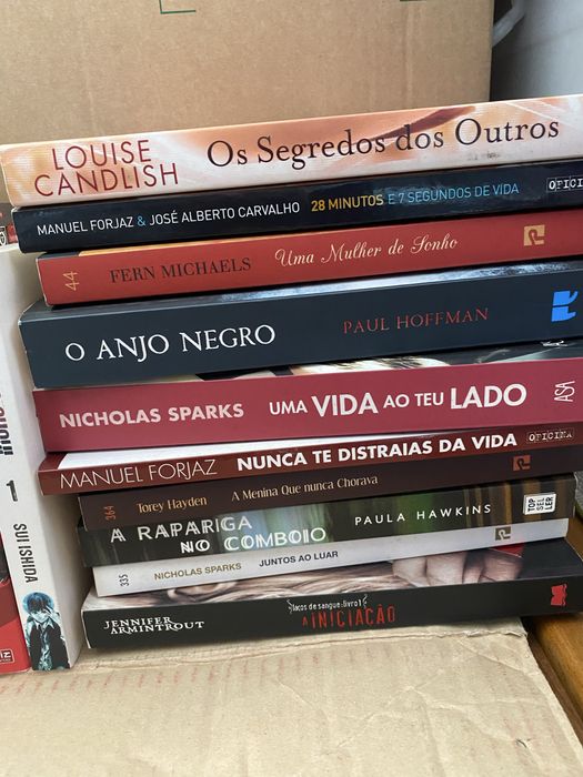 Lote de livros variados de género