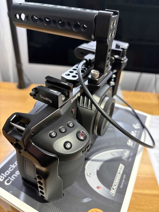 Zestaw Kamera BPCC 4K + klatka i uchwyty Smallrig + pilot Bluetooth - FAKTURA VAT