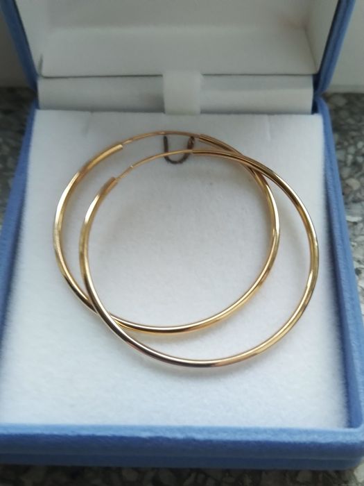 Kolczyki złote próby 585