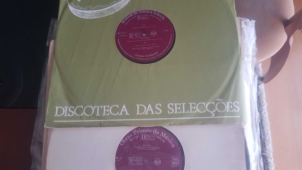 11 Discos Vinil - Obras Primas da Música Clássica - Selecções Reader Digest - 1,50 unidade