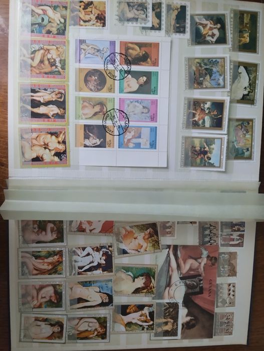 Альбом з марками Мистецтва.