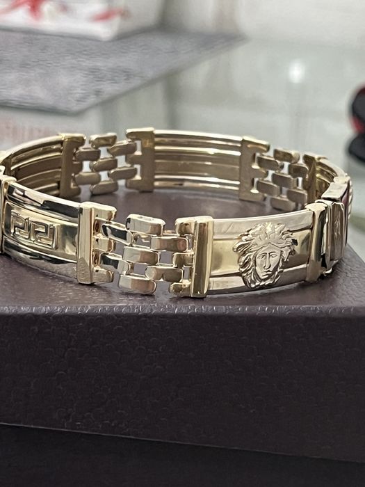 Золотой браслет Versace 585