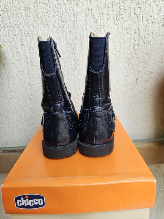 Botas pele azul Chicco tamanho 24