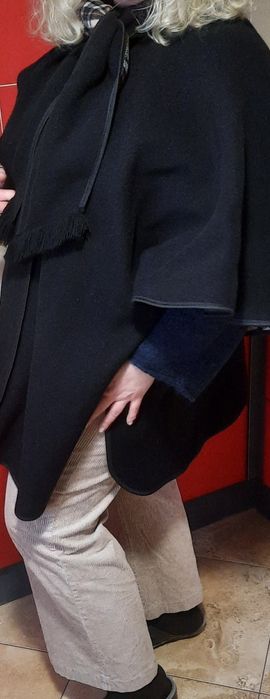 50/58 р. Пончо, шерсть