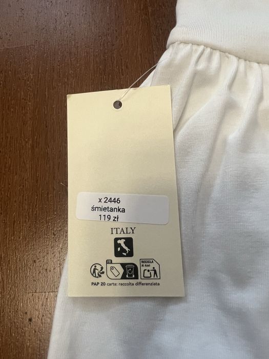 Biała spódnica bombka Eidos S M