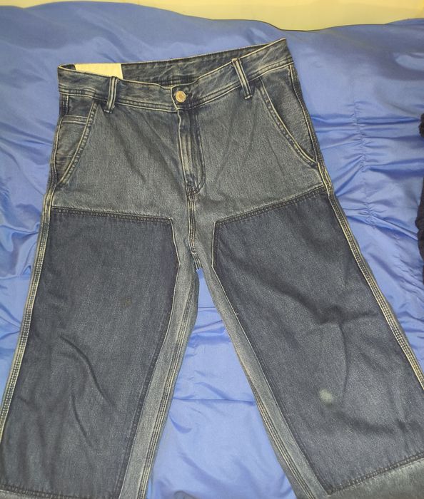 Синие джинсы sk8 y2k vintage