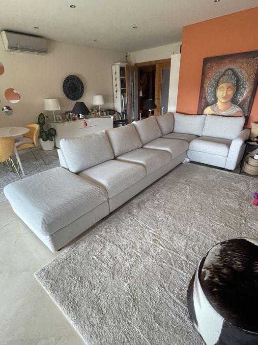 Sofá de canto 5 lugares Ikea VIMLE