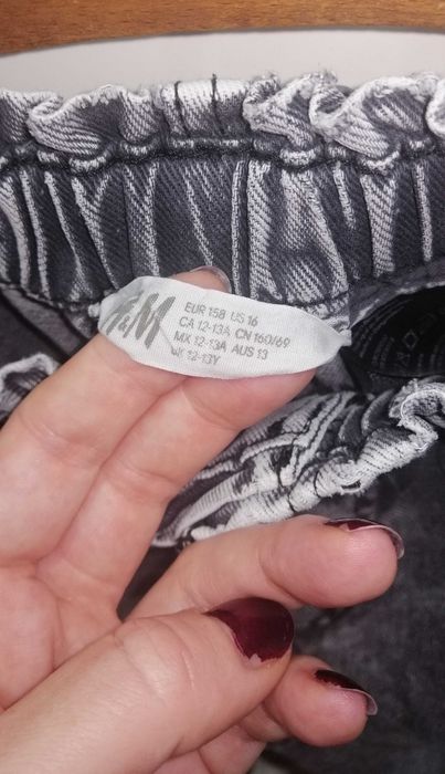 Spodenki wysoki stan H&M r. XS