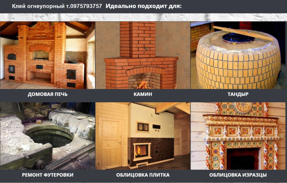 Жаростійкий клей Клей Огнеупорный ТИ-1К-А и ТИ-1К-Х