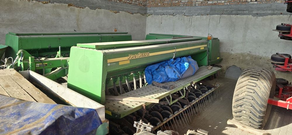 Сівалка зернова ДЖОН ДІР 455, JOHN DEERE 455, ширина 10.7, міжр. 19 см