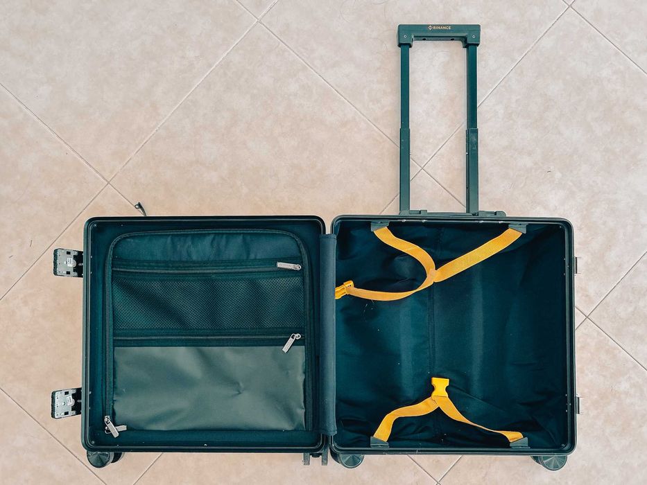 Mala de viagem Binance