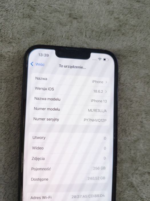 Iphone 13 stan bardzo dobry