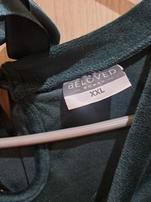 (1234) Bluza welurowa r.XXL Beloved