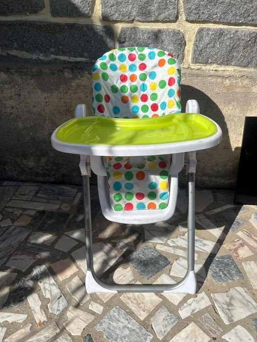 Cadeira de alimentacao bebe