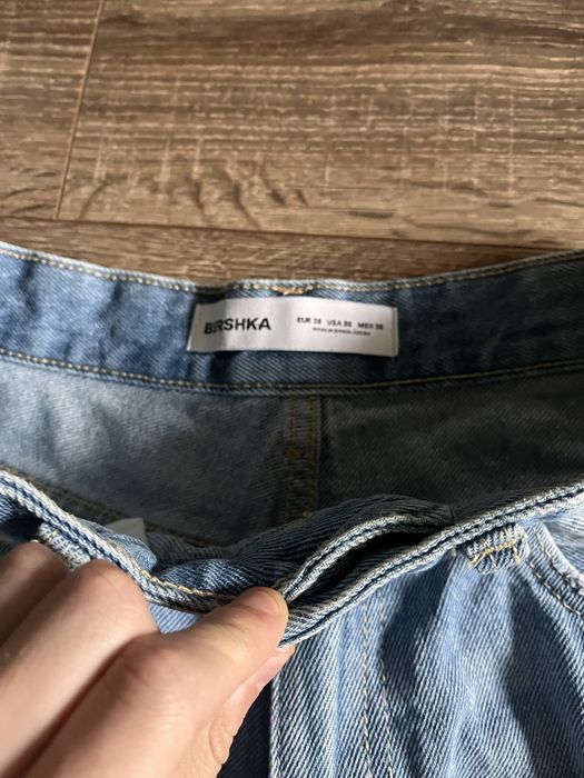 Блакитні Широкі Джинсові Baggy Шорти