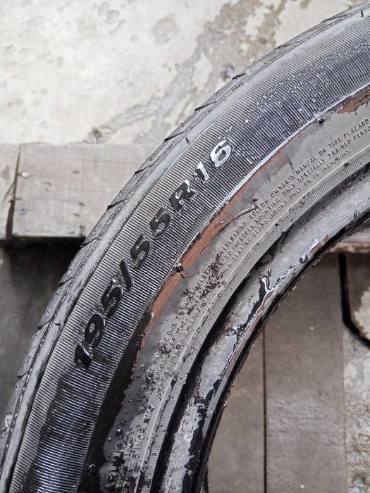 195.55.16 Nexen 2шт літо шини б/у склад Харків шиномонтаж 55 R16