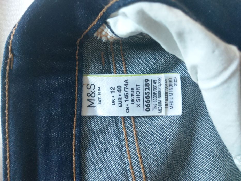 Капри джинсовые Marks Spenser UK 12
